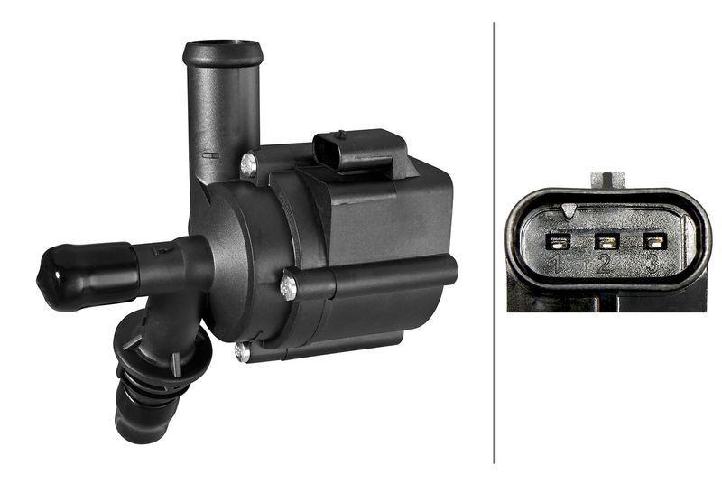 HELLA 8TW 358 304-771 Zusatzwasserpumpe (Kühlwasserkreislauf)