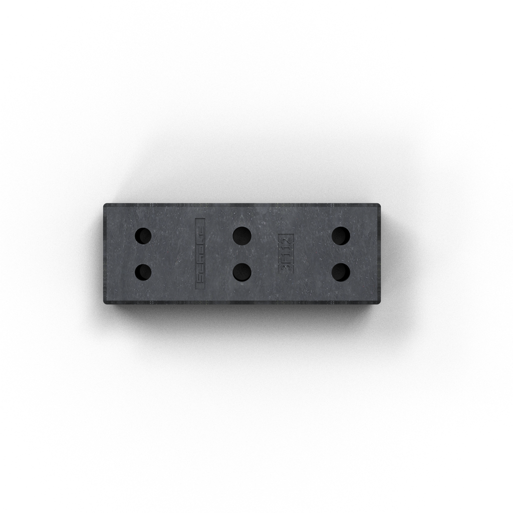 3f716d2f-73b3-4eaf-86f5-54ca0dc28089 Schake 3F110 Bauzaunfuß aus Kunststoffrecycling Länge: 700 mm
Höhe: 160 mm
Breite: 250 mm
mit 6 Löchern (Ø 42 mm)
20 kg