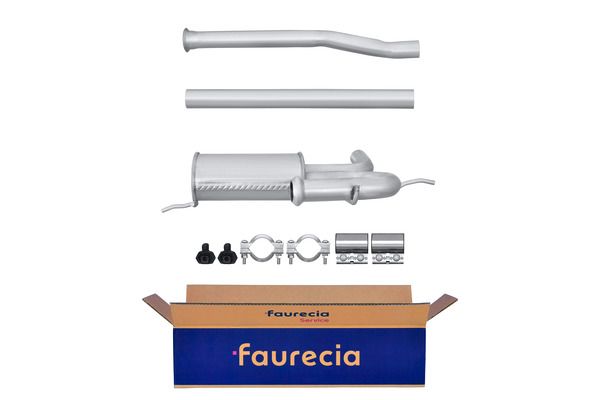 Faurecia FS55048 Mittelschalldämpfer