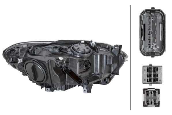 HELLA 1ZS 010 741-651 Bi-Xenon/LED-Hauptscheinwerfer - links - für u.a. BMW 1 (F21)