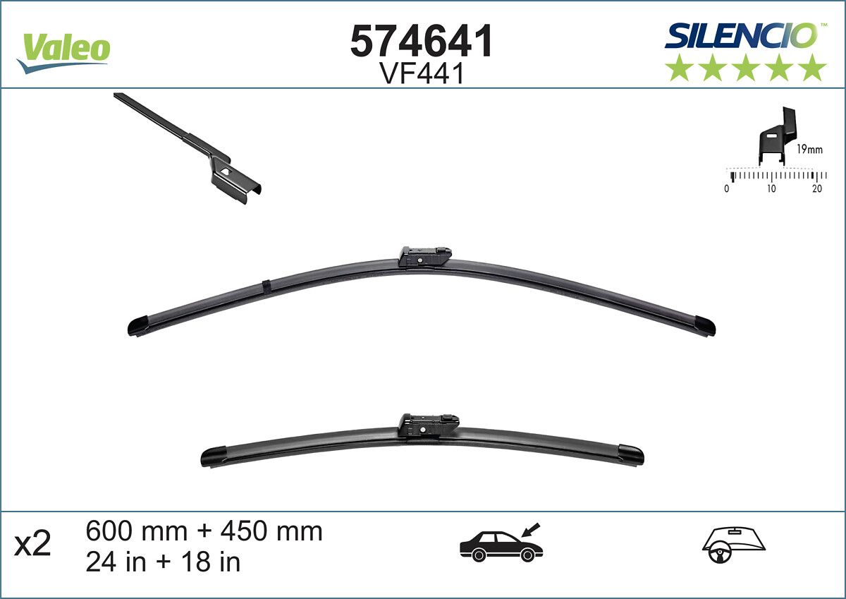 Valeo 574641 Wischblatt