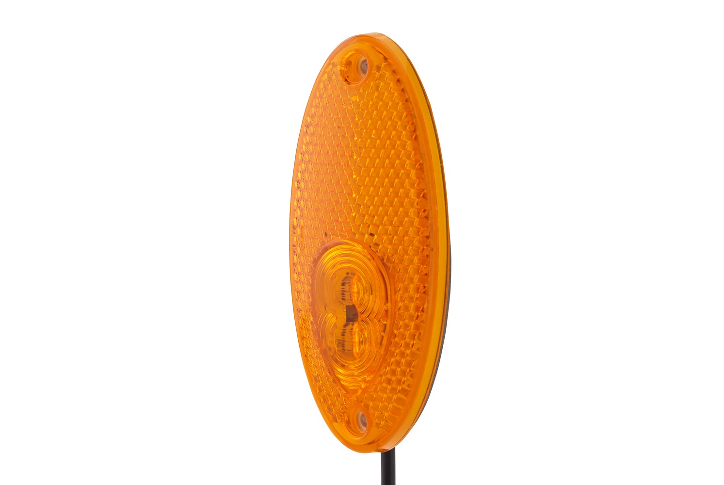 HELLA 2PS 964 295-051 Seitenmarkierungsleuchte - LED - 24V - Anbau - Lichtscheibenfarbe: gelb - Kabe