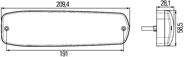 HELLA 2SD 343 910-001 Heckleuchte