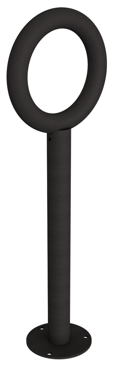 Anlehnpfosten mit Rohrring