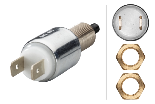HELLA 6DF 003 263-001 Bremslichtschalter - 12V - Anschlussanzahl: 2 - Öffner - elektrisch