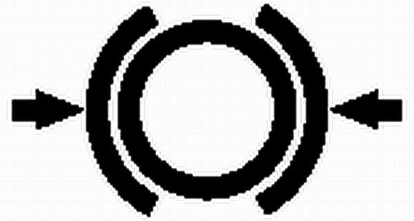 HELLA 9XT 740 763-391 Schild