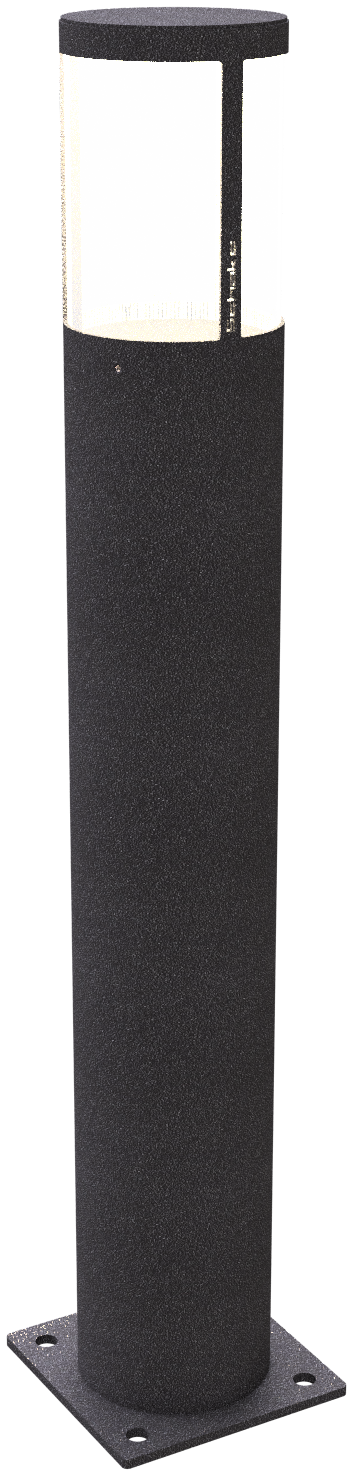 Schake 40156EBMD Pollerleuchte anthrazit eisenglimmer DB703 Glasart: satiniert