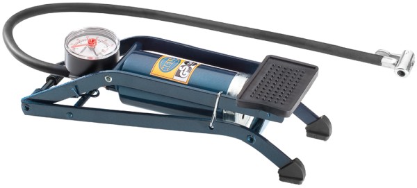 HELLA 8TM 003 791-002 Luftpumpe mit analoger Anzeige - Fördermenge pro Hub: 210cm³manuell (Fußbetäti