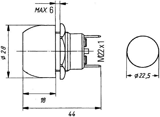 HELLA 6JF 001 571-161 Zünd-/Startschalter