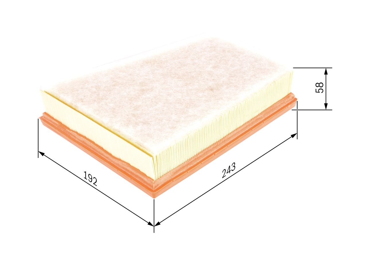 Bosch F026400250 Luftfilter