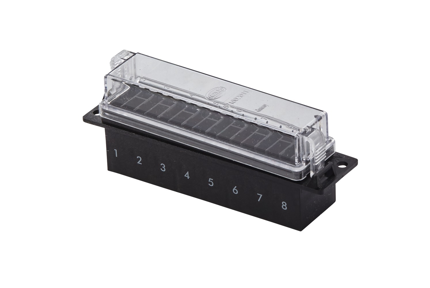 10099170a_AM0 HELLA 8JD 005 993-061 Sicherungsdose - 8-polig - Stecker: Flachstecker - Stecker: 32 x axial (6,3x0,