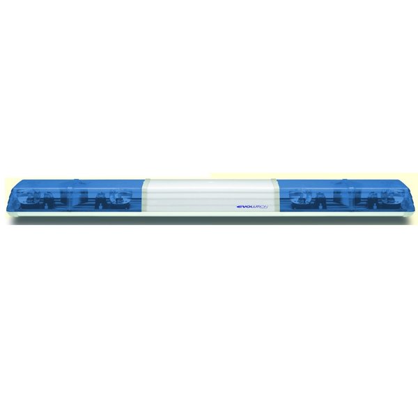 Lichtwarnbalken 625 - Drehspiegel 1500 mm blau AB