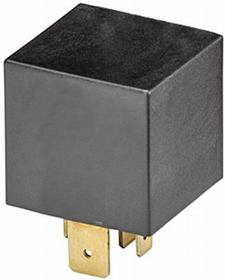 HELLA 4RA 003 437-127 Relais, Arbeitsstrom - 24V - 4-polig - Schaltbild: S1 - Stecker: B3 - Hochleis