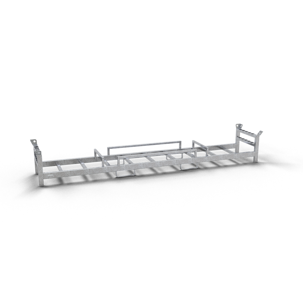 Schake 3B212T-10 Twintraverse  für 10 Mobilzäune  und 10 Fußplatten