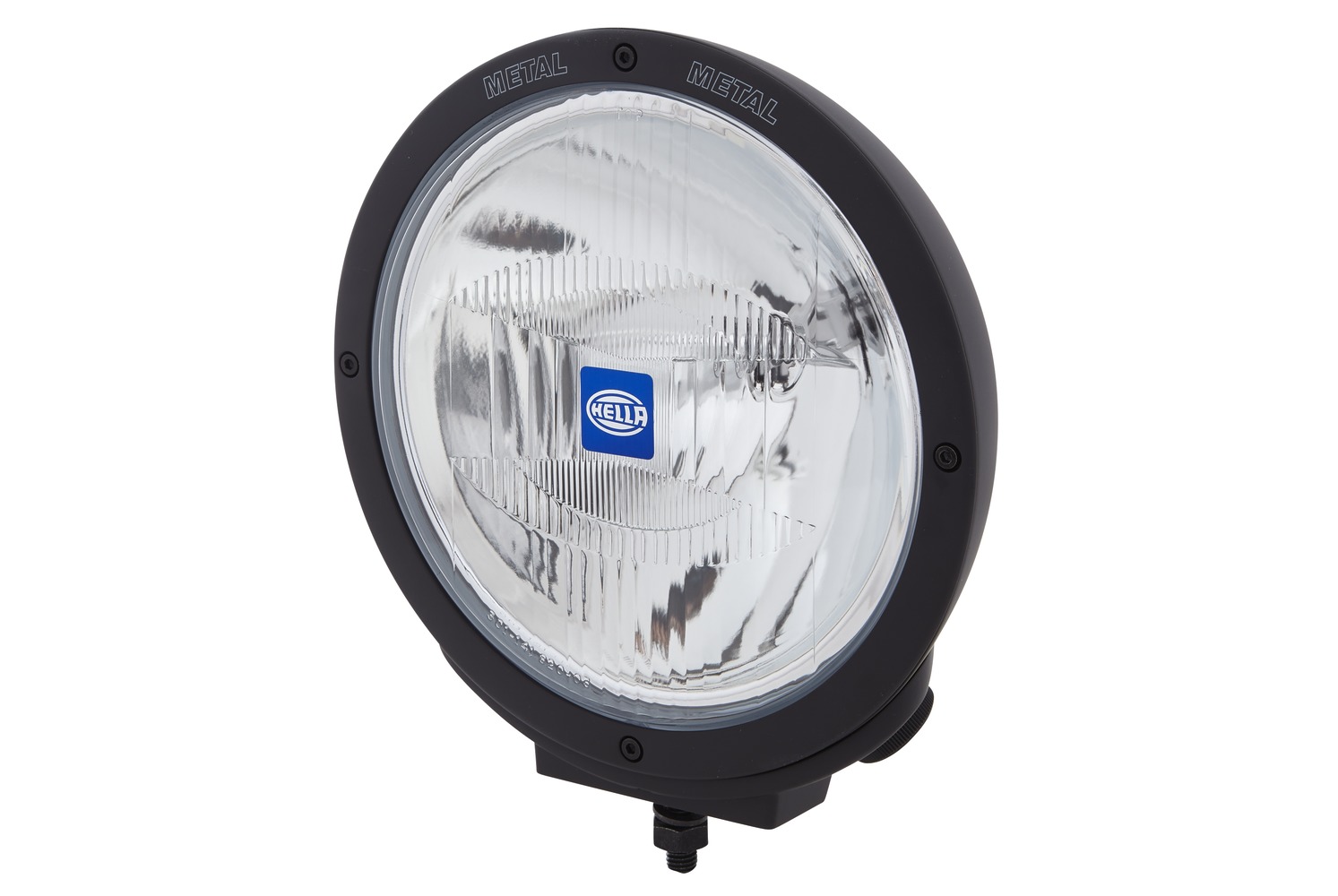 HELLA 1F8 007 560-101 Halogen-Fernscheinwerfer - Rallye 4000 Metal - 12V - Anbau