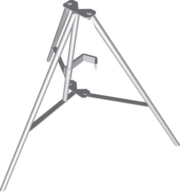 295f7625-ea8d-4aa6-af3b-0da2edc2e3a4 Schake 11199 Dreifußständer Typ "Light" aus Rundrohr - leichtere Ausführung