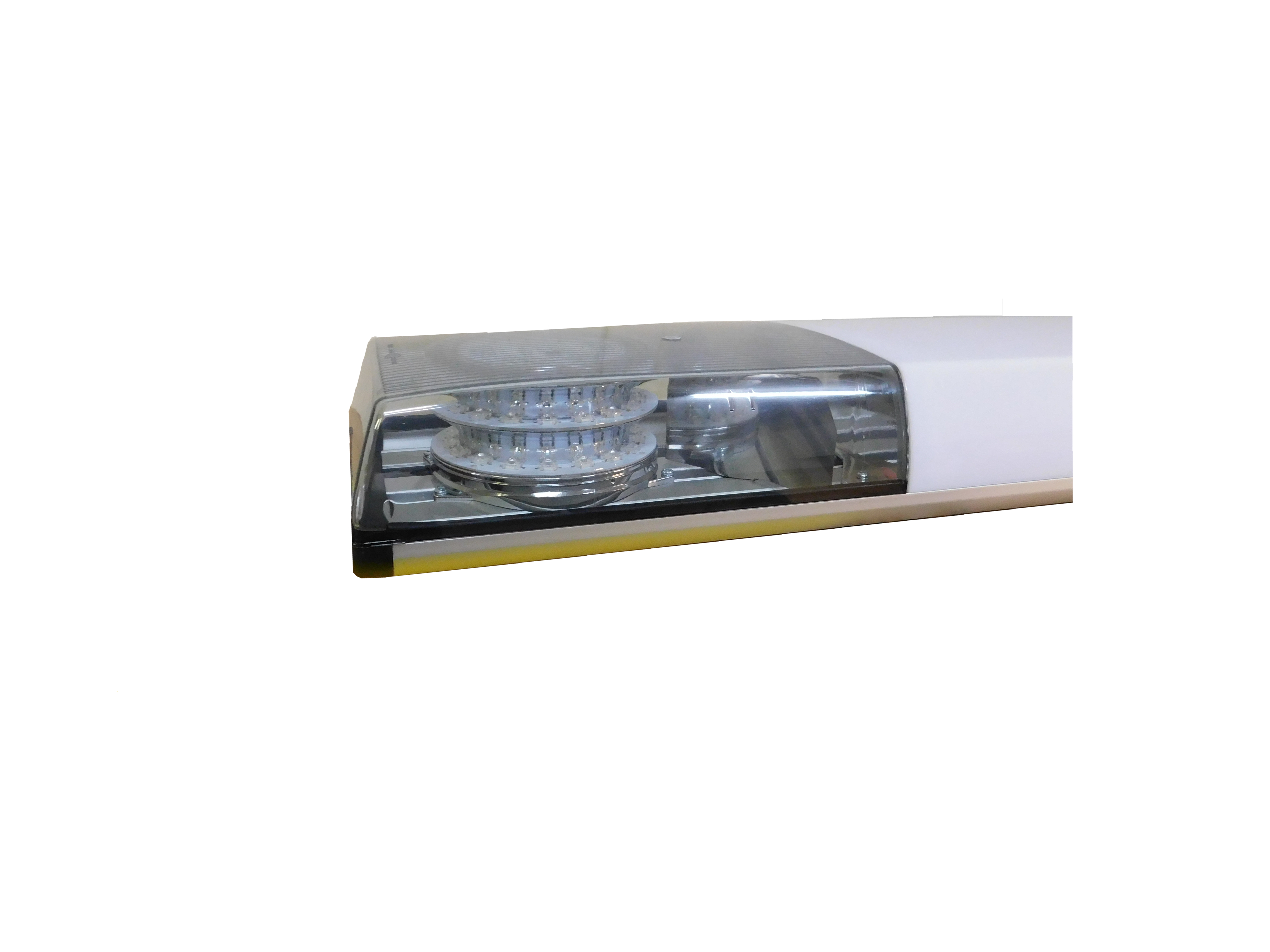 LED Warnbalken, Blau/Gelb getrennt schaltbar, Serie Germany, Made in Germany!