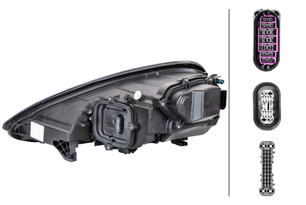 K2803 HELLA 1EX 011 099-121 LED-Hauptscheinwerfer - rechts - für u.a. Porsche Panamera (970)
