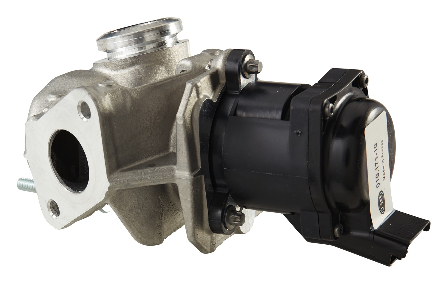 HELLA 6NU 010 171-101 AGR-Ventil - 12V - elektrisch - mit Dichtung - mit Schelle