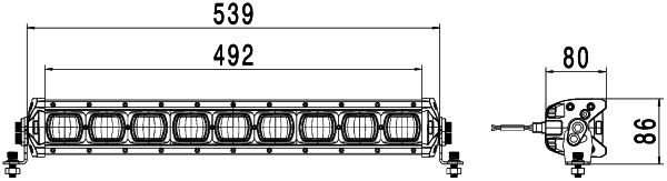 HELLA 1FJ 360 002-502 Fernscheinwerfer