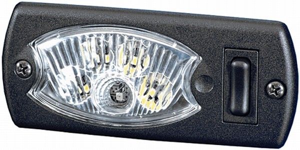 HELLA 2JA 343 570-051 Innenraumleuchte - Mini OvalLED G-LED - LED - 12V - 6.0W - LED - Einbau - Lich