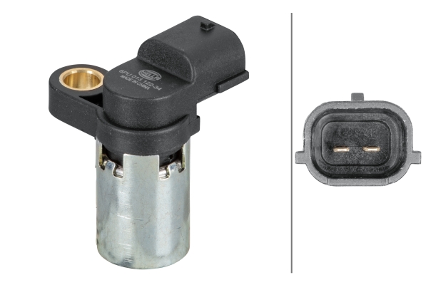 HELLA 6PU 013 122-341 Sensor, Nockenwellenposition - 2-polig