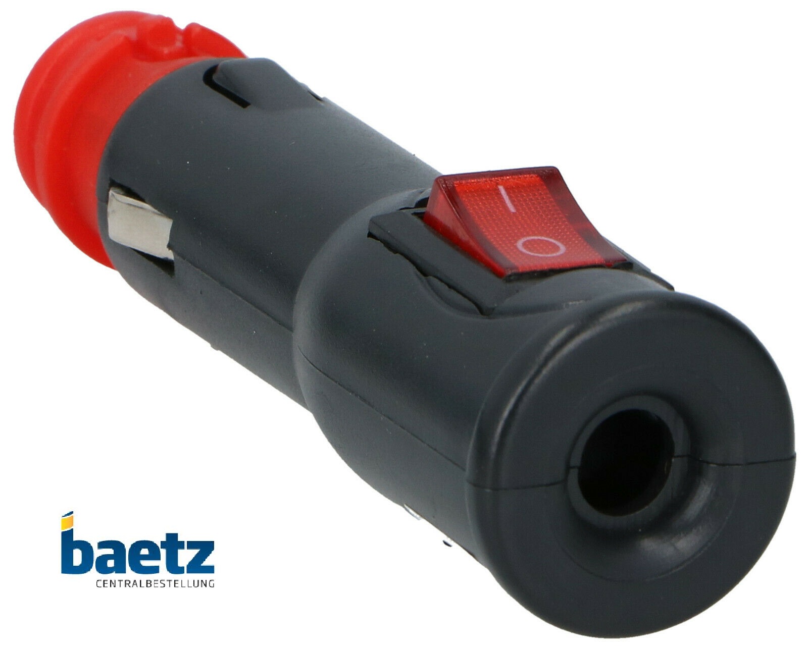 baetz centralbestellung KFZ-Stecker mit Schalter, 12/24 Volt