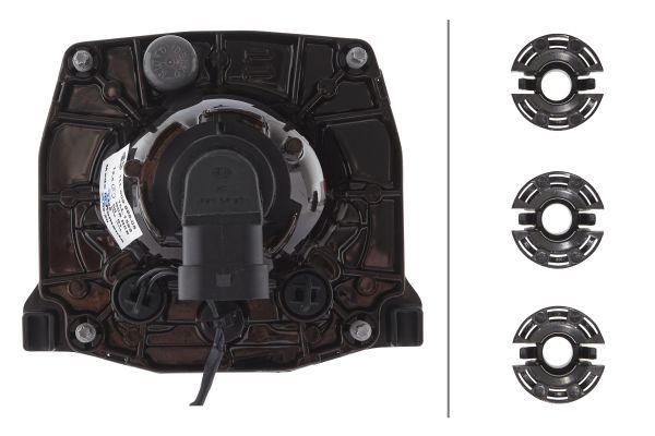HELLA 1LL 009 998-051 DE/FF/Halogen-Hauptscheinwerfer - 90mm Performance - links/rechts - für u.a. M