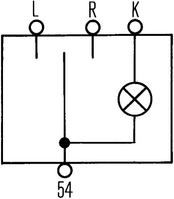 HELLA 6BA 001 771-041 Lenkstockschalter - ohne Glühlampe
