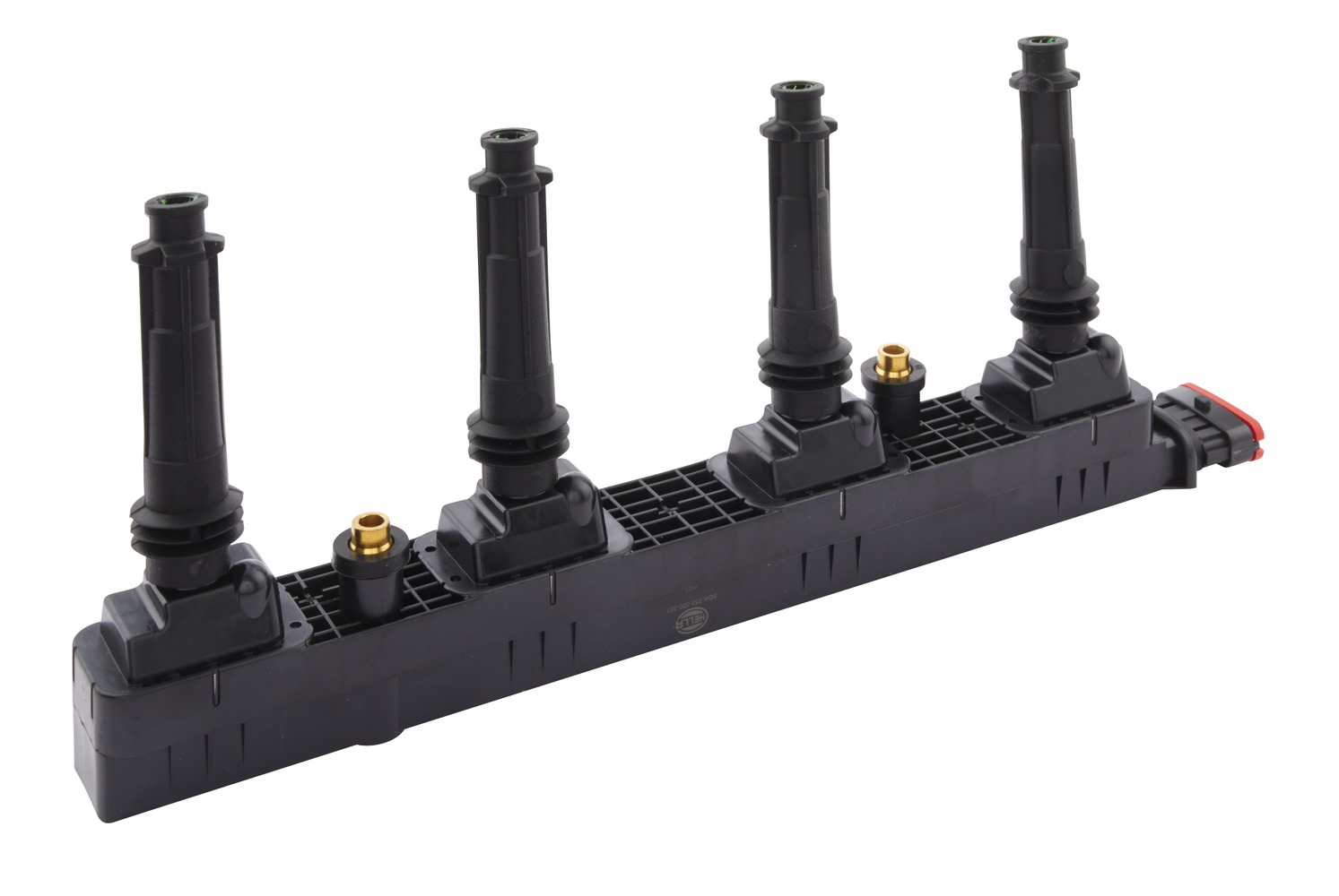 Produktbild von HELLA 5DA 358 000-321 Zündspule - 12V - 7-polig - Geschraubt, 89