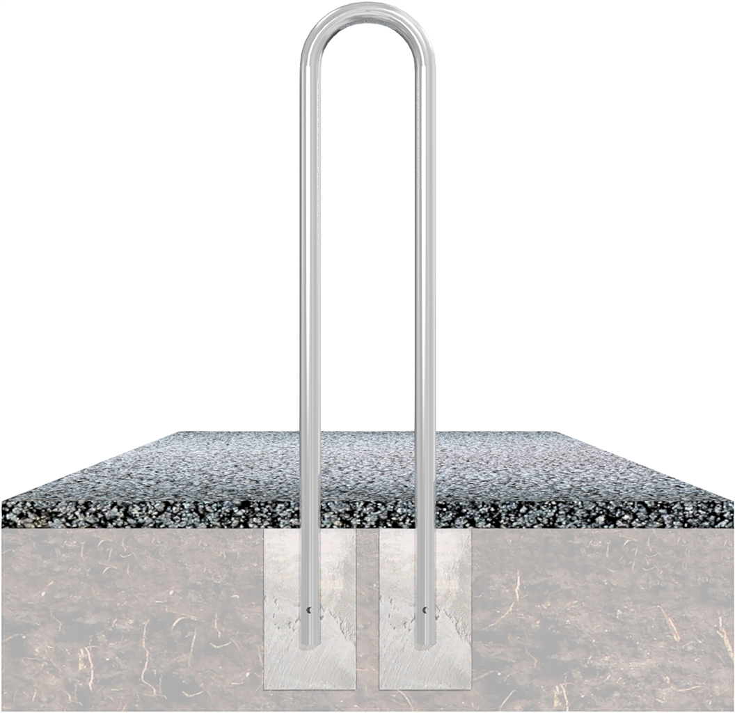 Schake 465_70 Universalbügel Stahlrohr Ø 48 / Ø 60 zum Einbetonieren Stahlrohr Ø 60 mm x 2,5 mm

Gesamtbreite: ca. 400 mm

Gesamthöhe: ca. 1400 mm feuerverzinkt