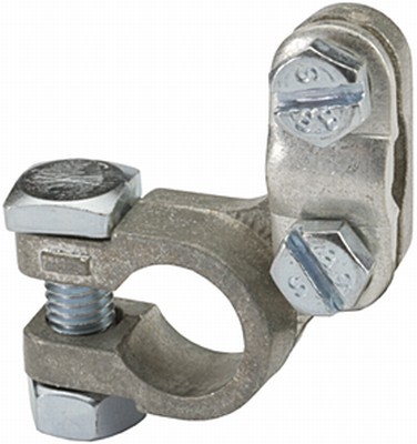 HELLA 8KX 043 021-032 Batteriepolklemme - Form B/für Minuspol - 12/24V - Ø: 15.9mm - bis: 70mm²