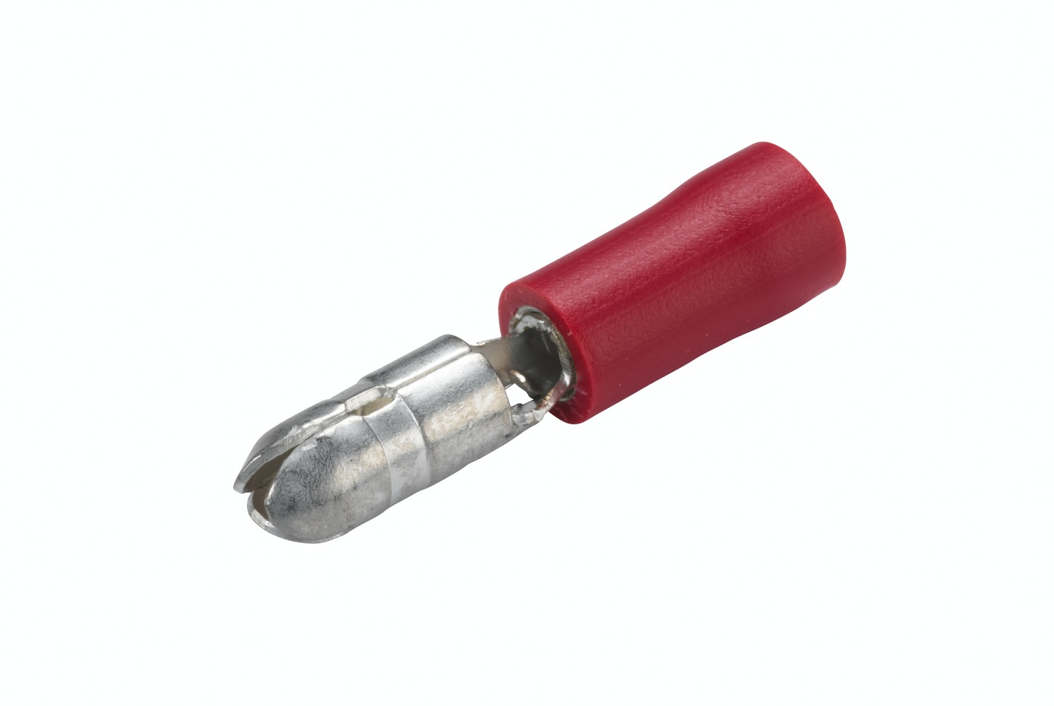 HELLA 8KW 044 040-003 Leitungsverbinder - rot - von: 0.5mm² - bis: 1.0mm² - Rundstecker - Ø: 4mm - M