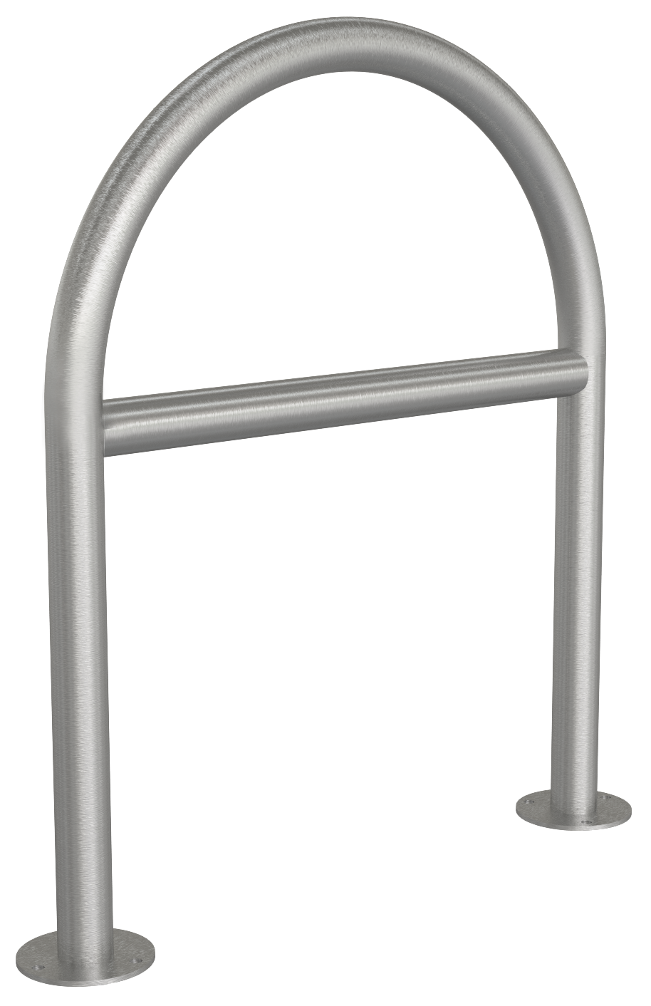Schake Edelstahlbügel  Ø 48 mm  für Dübelbefestigung | Rundbügel mit Querholm | Gesamtbreite 650 mm