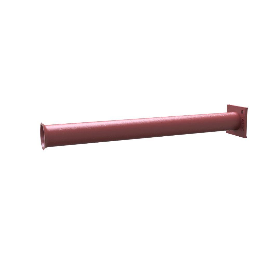 Schake 20221 Kanalstrebenrohr lose Ø42 mm Gr.1   Rohrlänge: 45 cm