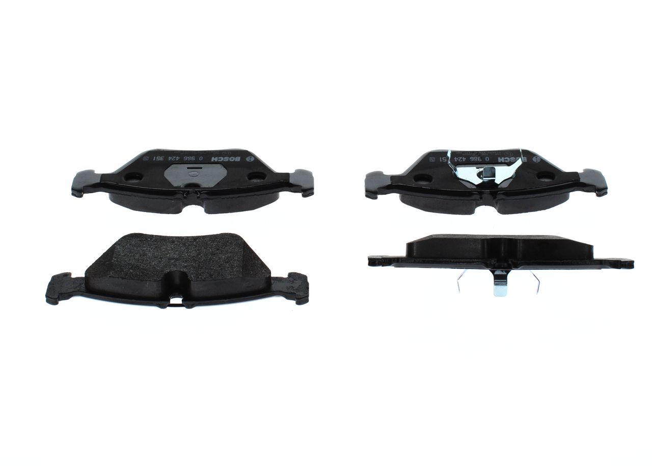 Bosch 0986424351 Bremsbelagsatz, Scheibenbremse