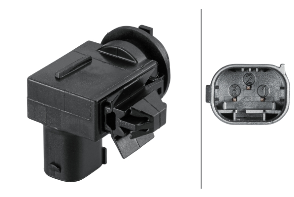 HELLA 6PX 012 684-101 Sensor, Luftgüte - 3-polig - geclipst