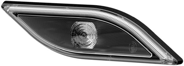HELLA 2PF 013 324-041 Positionsleuchte - Shapeline Style Small - LED - 12/24V - geklebt - Lichtschei
