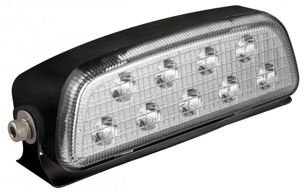 LED Arbeitsscheinwerfer, Gehäuse schwarz, Serie 7790BM, 9 Watt, 12/24 Volt, Flutlicht