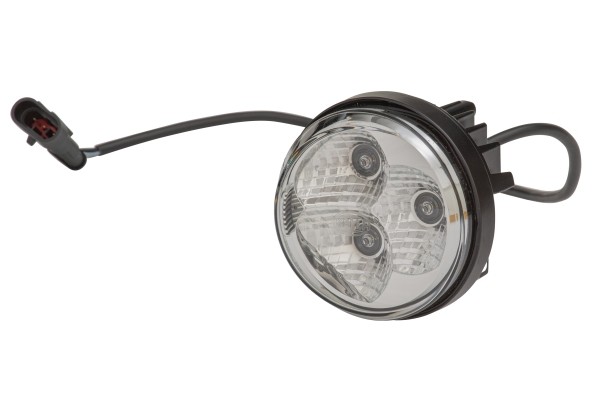 LED-Tagfahrleuchte - 90mm - 12/24V - Einbau - Kabel: 500mm - links