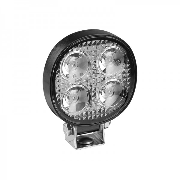 Runder LED Arbeitsscheinwerfer, Rückfahrscheinwerfer, Aufbau, ECE-R23 geprüft