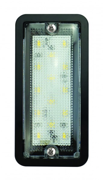 LED Innenraumleuchte, Black Edition, rechteckig, 120°, 12 Volt