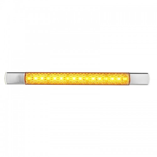 LED Front Blinkleuchte, Serie 285, 12 Volt, Small-Strip-Line, ECE u. EMC geprüft