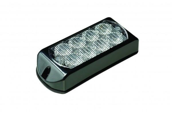 LED Frontblitzer Q-LED, 8 LED Module, LED-Farbe Gelb, ECE R10
