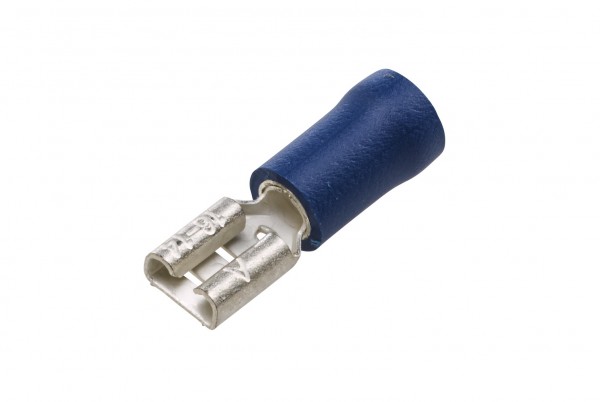 HELLA 8KW 744 698-003 Leitungsverbinder - blau - von: 1.5mm² - bis: 2.5mm² - Flachsteckhülse - 4,8 x