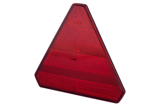 HELLA 8RA 329 500-701 Rückstrahler - Lichtscheibenfarbe: rot - dreieckig