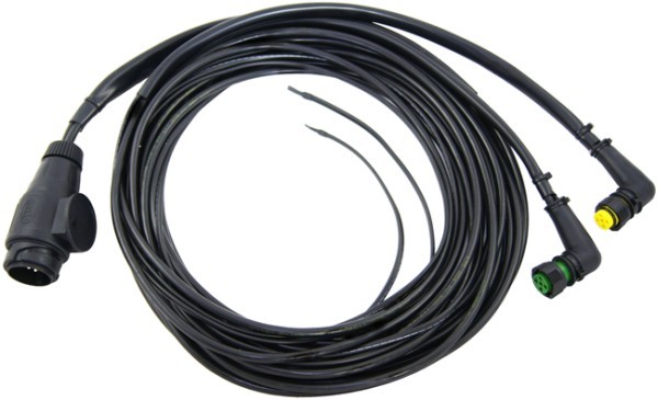 HELLA 8KA 998 240-071 Kabelsatz, Heckleuchte - für Anhänger - 13-polig - 12V - Kabel: 6000mm
