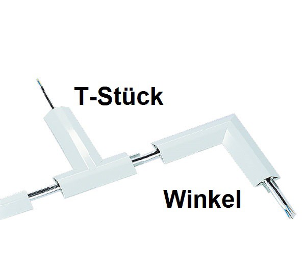T-Stück / Winkel für Kabelbrücke aus Aluminium