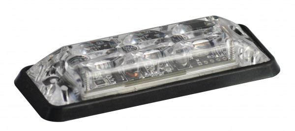 LED Blitzmodul, LED-Farbe Weiss, 3 x 3 Watt LEDs, 11 mm Aufbauhöhe