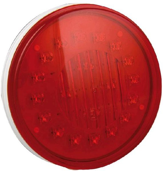 LED Nebelschlussleuchte, baetz Serie 110, Ø 109 mm, 12/24 Volt, 3-PIN-Plug, ECE geprüft